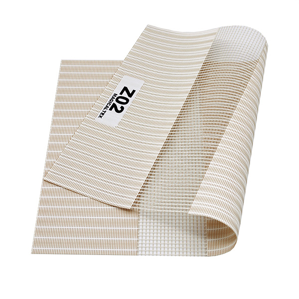 Home DEC Double Motorized Zebra Roller Window Blinds Shade Fabric