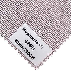 China Factory for 100% Polyester China Colorful White Coating Roller Blinds Fabric Stock