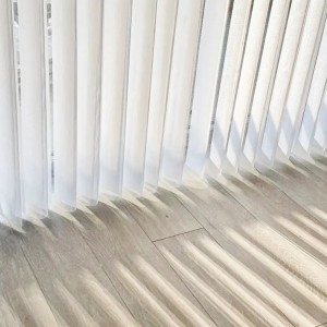Soft Polyester Durable Sheer Light Solid Color Dream Vertical Blind Fabric