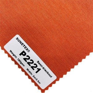 2021 New Style Double Side Pearlic Roller Fabric Semi-blackout