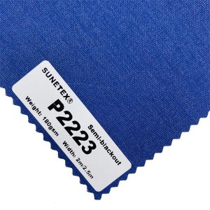 2021 New Style Double Side Pearlic Roller Fabric Semi-blackout