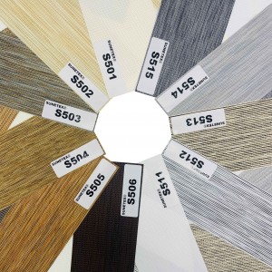 Low MOQ Blinds Fabric Manufacturer Day Night Roller Blind Fabric Zebra Blind Fabric