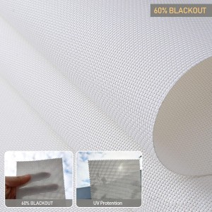 Suppliers Wholesale Custom Outdoor Sun Screen Material Sunscreen Fabric for Window Blinds