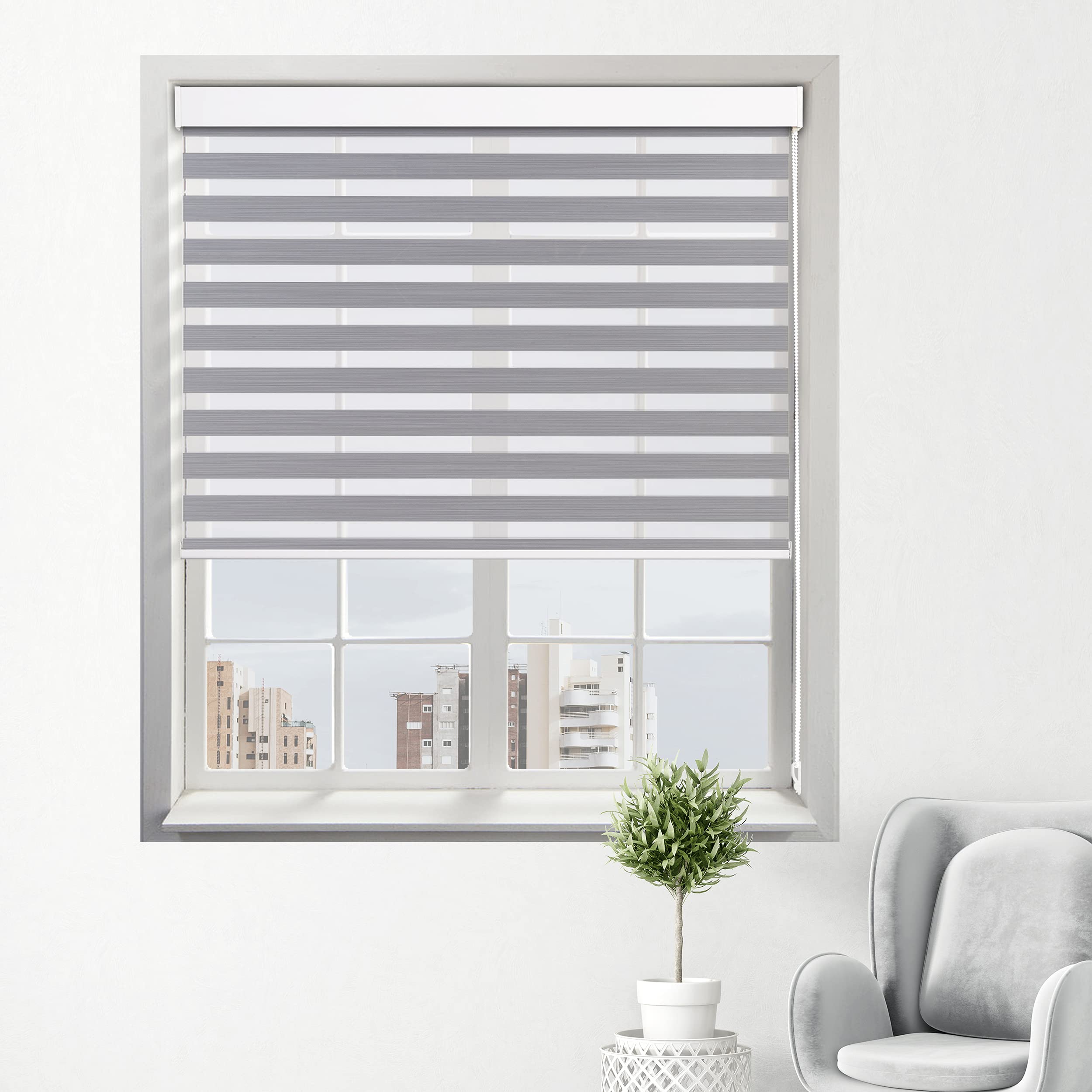 Horizontal Blackout Shades Custom Size for Home.
