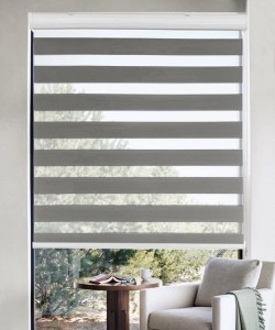Wholesale Day and Night Zebra Blinds Fabric for Office/hotel/home Window Blinds