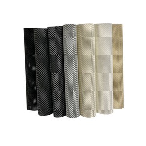 3% openness roller blind fabric sunscreen fabric for customized window