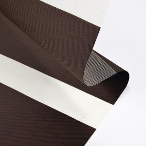 Wholesale Blackout Zebra Roller Blind Sunscreen for Roller Zebra Blinds Fabric