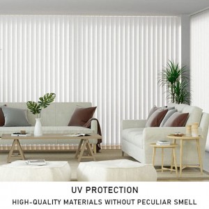 Persianas para Puertas Panel Glide y Cortinas Verticales para una Solución Elegante