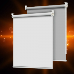Elevate Your Space with Roller Blinds Blackout: Fire-Resistant Fabric and White Coating for Style and Safety