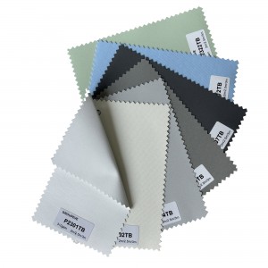High Quality Flame Retardant UV Proof Waterproof Blackout Roller Shade Blinds Fabric
