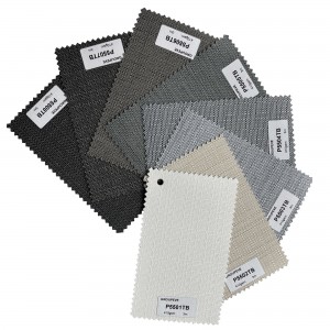 Home Decor Curtain Sheer Polyester Textured Roller Blinds Fabric For Finished Blinds