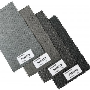 Home Decor Curtain Sheer Polyester Textured Roller Blinds Fabric For Finished Blinds