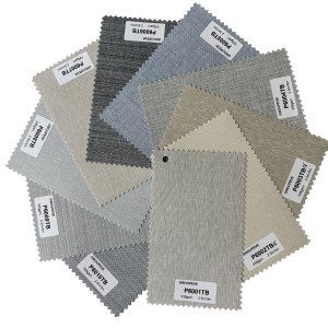100% Polyester White Coated Textured Blackout Roller Fabric: The Ideal Choice for Darkness and Style