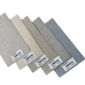 100% Polyester White Coated Textured Blackout Roller Fabric: The Ideal Choice for Darkness and Style