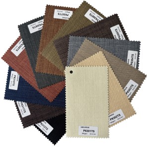 Solid Blackout Dust Proof Anti UV Jacquard Polyester Roller Blinds Fabrics