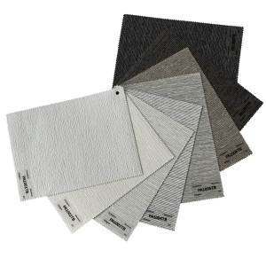 Wholesale Custom Made Solar Anti-uv Blackout Roller Blind Fabrics Electric Curtain for Office