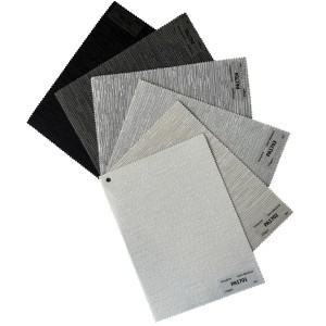 Factory Price Solid Color Window Blackout Horizontal Polyester Indoor Roller Blind Fabric