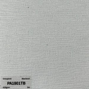 Modern High Quality Textured Jacquard Blackout Blinds Fabric Horizontal Coating Blackout Roller Blinds Fabric