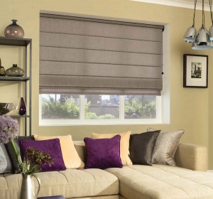 High Quality 100% Polyester Modern Design Roman Shades Fabrics For Window Decor