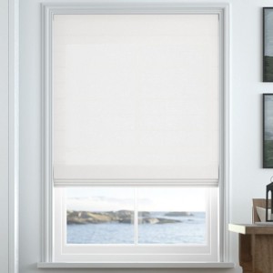 Hot Sale Simply 100% Polyester Blackout Roman Shades Blinds Fabrics For Window Treatment