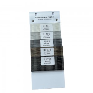 Semi Blackout Roller Fabric Blinds For Window Motorized Solar Roman Blinds Fabric