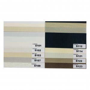 Jacquard Upholstery Fabric Polyester Roller Window Blinds Fabric Blackout And Semi-Blackout Of Zebra Blind Fabric