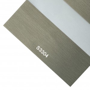 High End 100% Polyester Motorized Sheer Rainbow Roller Fabrics For Window Treatment