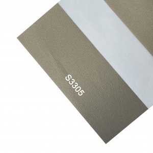 High End 100% Polyester Motorized Sheer Rainbow Roller Fabrics For Window Treatment