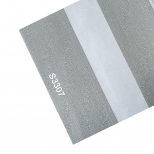 High End 100% Polyester Motorized Sheer Rainbow Roller Fabrics For Window Treatment
