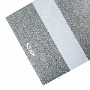 High End 100% Polyester Motorized Sheer Rainbow Roller Fabrics For Window Treatment