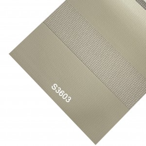 Wholesale Cordless 100% Polyester Translate Day And Night Fabrics For Window Treatment