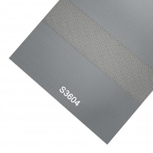 Wholesale Cordless 100% Polyester Translate Day And Night Fabrics For Window Treatment