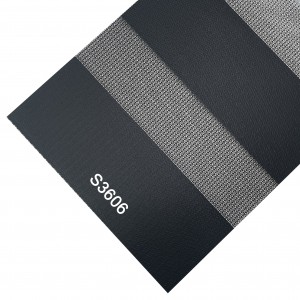 Wholesale Cordless 100% Polyester Translate Day And Night Fabrics For Window Treatment