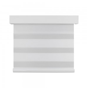 Double Layers Day and Night Popular Zebra Blinds Fabric for Roll Contemporary Window