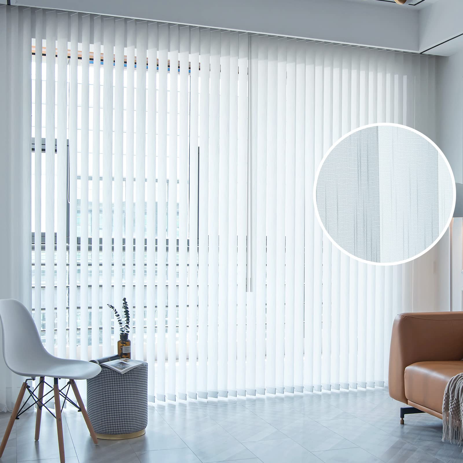 Decorative Vertical Sliding Door Blinds Window Curtain Vertical Blinds Venetian Blind Roller Door Curtain For Privacy