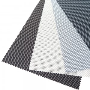 Sunshade Perspective Roller Blinds Sun Screen Fabric Solar Sunscreen Roller Blind Sunscreen Fabric