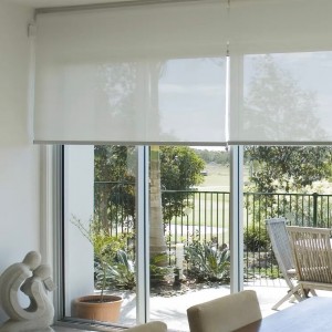 Wholesale Garden Waterproof Sunscreen Roller Blind Fabrics Outdoor in Supplier Manufacturer