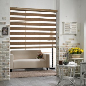 Zebra Blind Fabrics With 3m Width For Home Decor Manufacturer