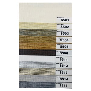 Zebra Blind Fabrics With 3m Width For Home Decor Manufacturer