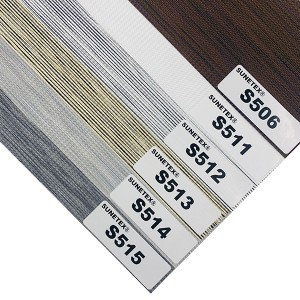 Zebra Blind Fabrics With 3m Width For Home Decor Manufacturer