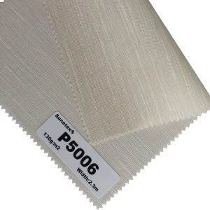 High Quality Texture Semi-Blackout 100% Polyester Roller Blinds Fabric For Home Decor