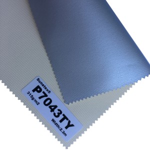 China Factory Distinguished Looks Roller Blinds Fabrics Silver Coated 100% Blackout