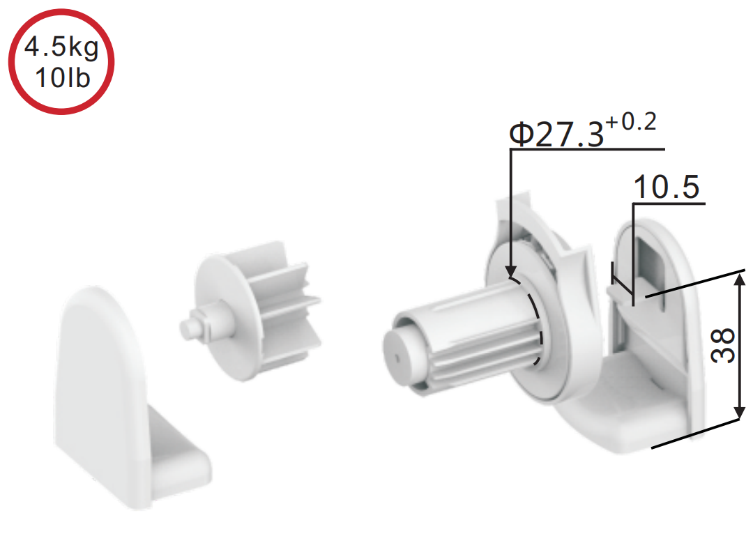 Sunewell Roller Blind Mechanism SADA28