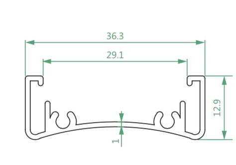 Sunewell Roller Blinds Head Rail-110181