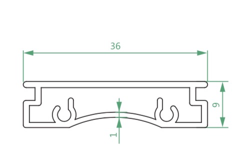 Sunewell Roller Blinds Head Rail-111301