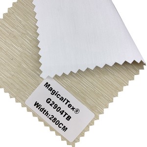 China Cheap price Translucent Roller Blinds Fabric - Sunshade Blinds Linen Fabrics Blackout Polyester – Groupeve