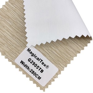 Sunshade Blinds Linen Fabrics Blackout Polyester