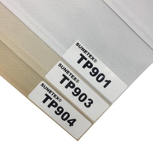 Triple Shade Shangri-La Roller Blinds Fabric For Restaurants