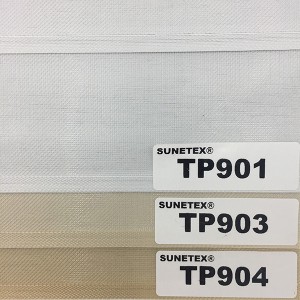 Triple Shade Shangri-La Roller Blinds Fabric For Restaurants