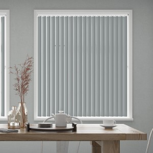 Cheap Price 127mm 100% Polyester Translucent Vertical Blinds Fabrics For Modern Home Decor